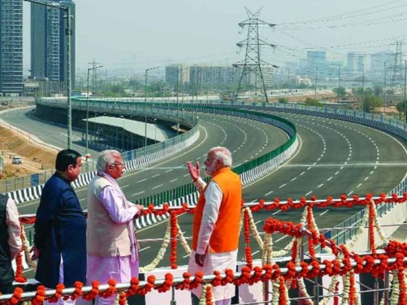 Dwarka Expressway Inauguration Narendra modi