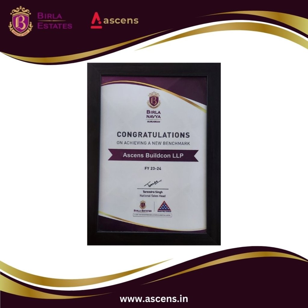 Ascens award From Birla